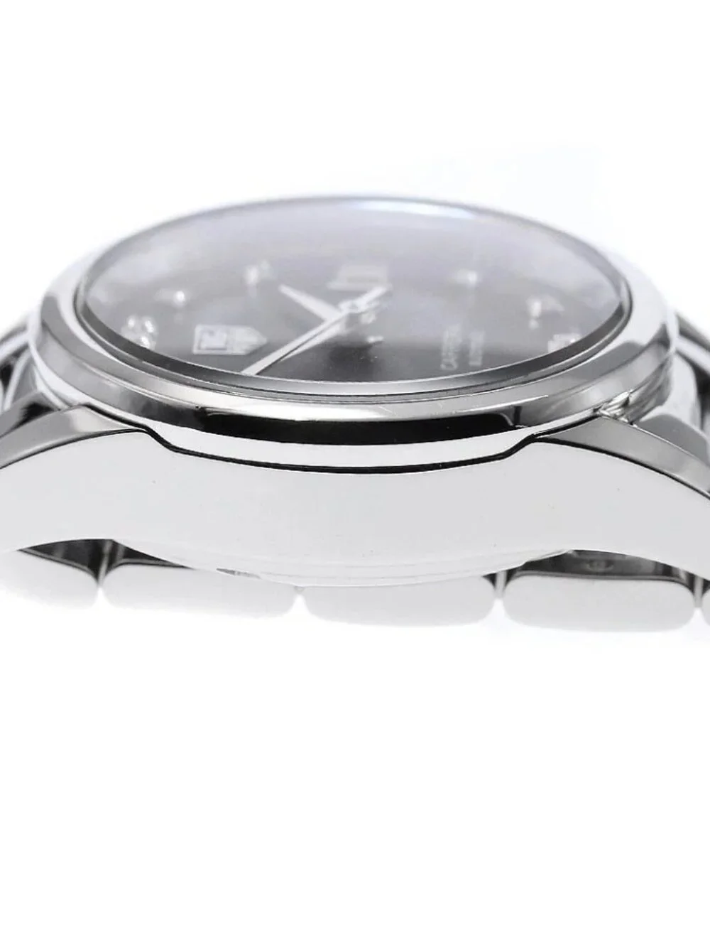 TAG HEUER Carrera WAR2413-3 12P diamond date Automatic Ladies Watch_957415
